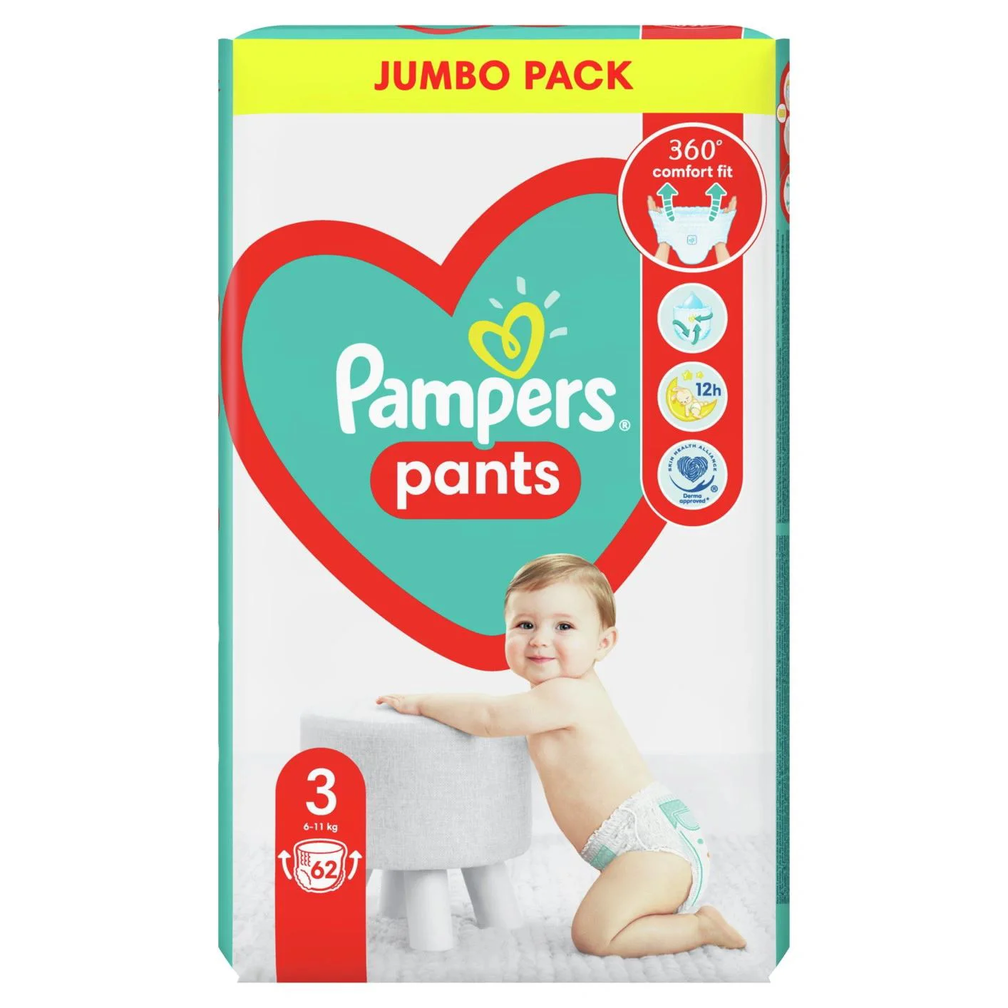 Scutece Pampers Pants 3 Midi (6-11kg)  N62