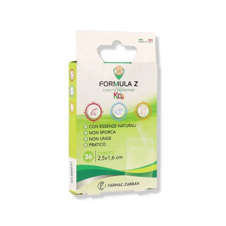 Plasture pentru copii antițânțari Formula Z 2,5x1,6 cm, N36 Cerotti