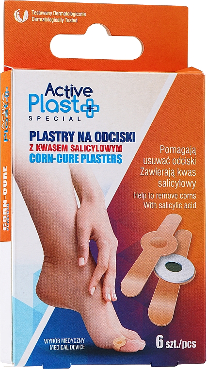 Plasture pentru bătături Rica-Farm cu acid salicilic, N6