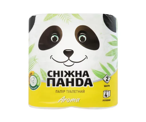 Hârtie igienică Panda, cu aromă, N4