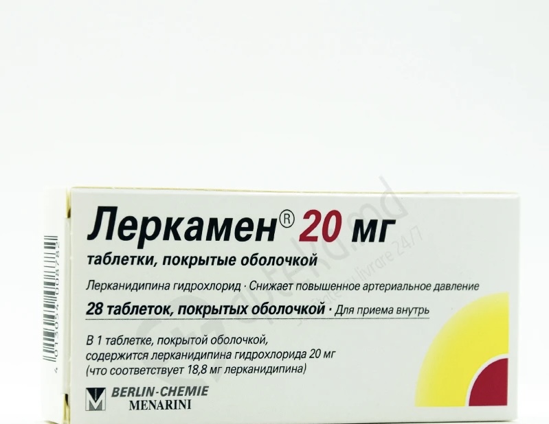 Lerkamen 20 mg comprimate filmate  N14x2