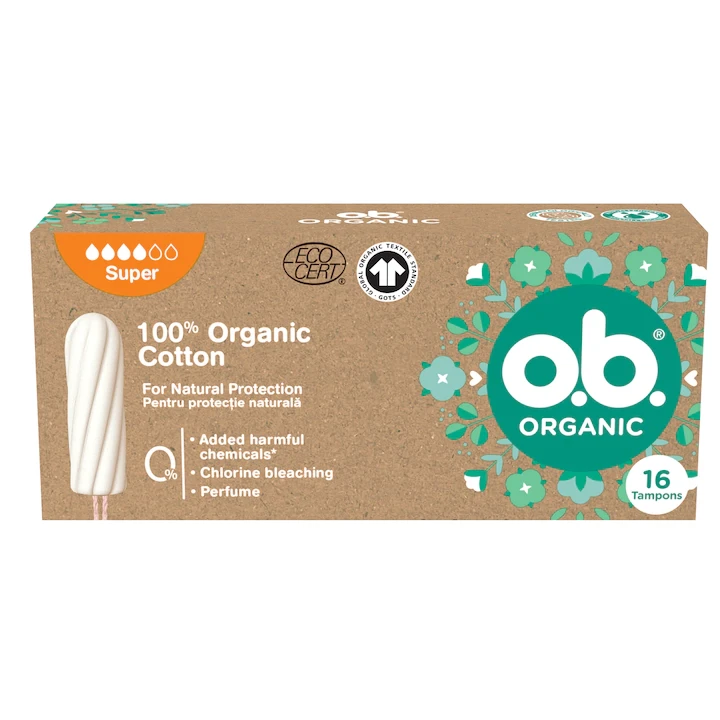 Тампоны OB Organic Super N16