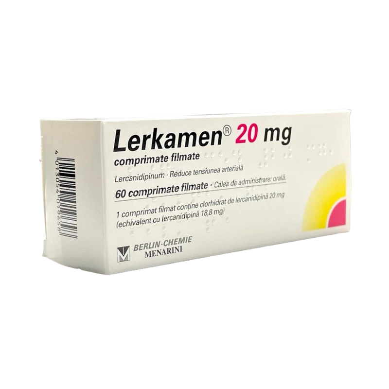 Lerkamen 20 mg comprimate filmate  N15x4