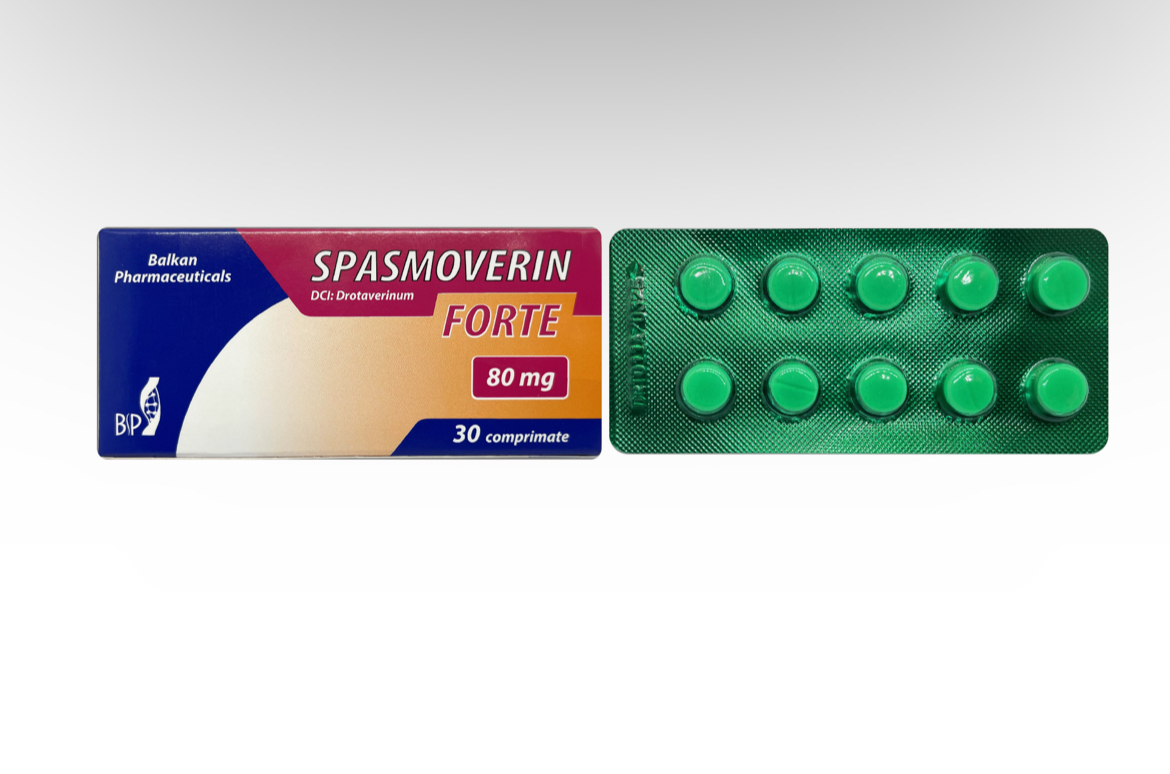 Spasmoverin-BP Forte, comprimate 80mg N10x3