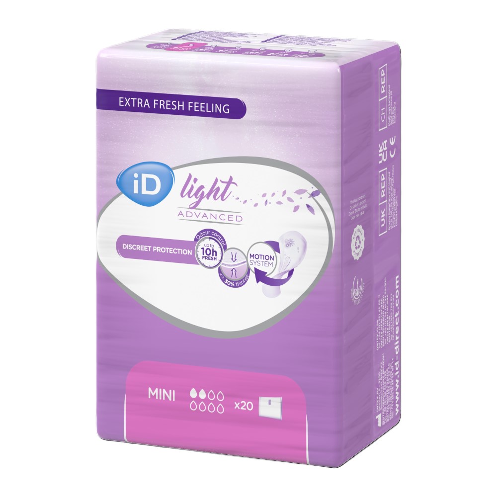 Прокладки урологические EGOSAN Light DONNA (*2) Mini N20 (для женщин)