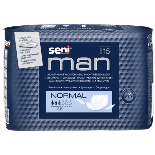 Прокладки урологические SENI Men Normal N15