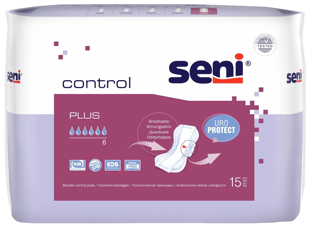Прокладки урологические SENI Lady URO Protect Control Plus N15