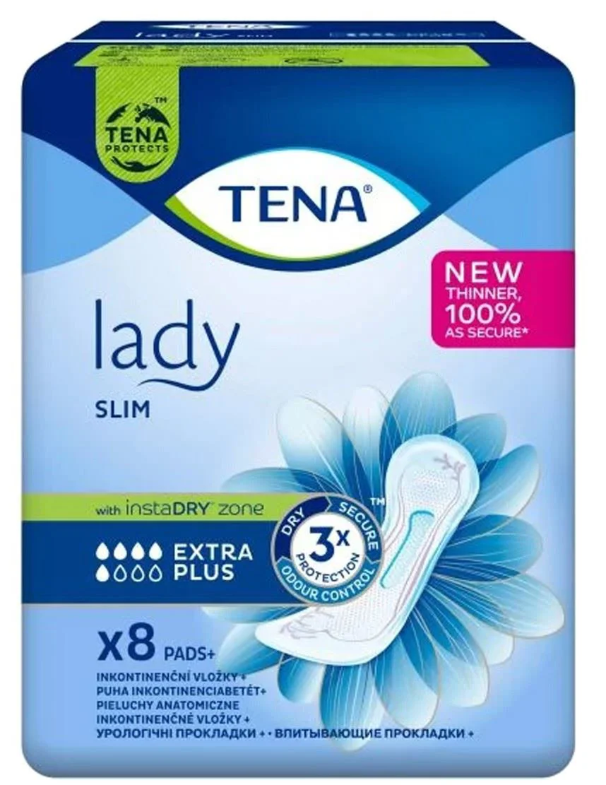 Прокладки урологические TENA Lady Slim Extra Plus N8 (*5)