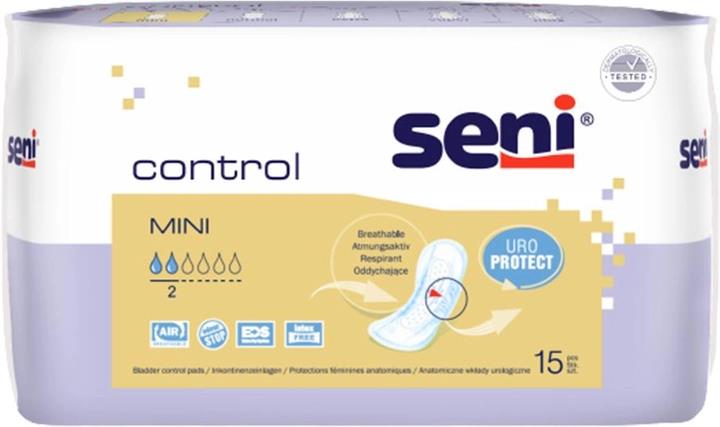 Прокладки урологические SENI Lady URO Protect Control Mini N15