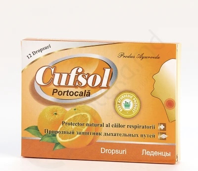 Куфсол, Апельсин, леденцы, N12