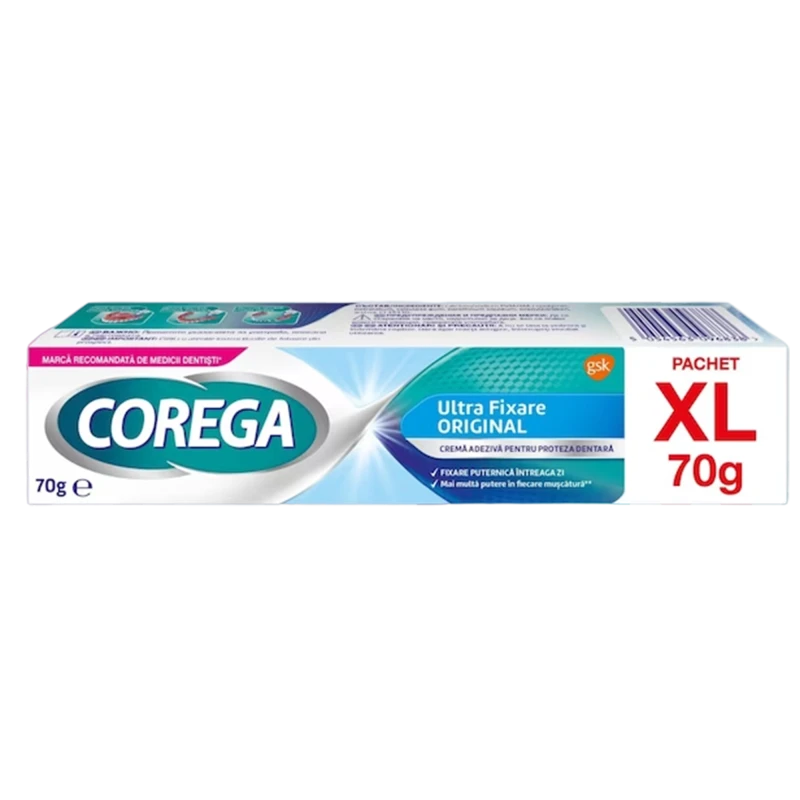 Корега Экстра ультра-сильная фиксация, крем 70 г, XL