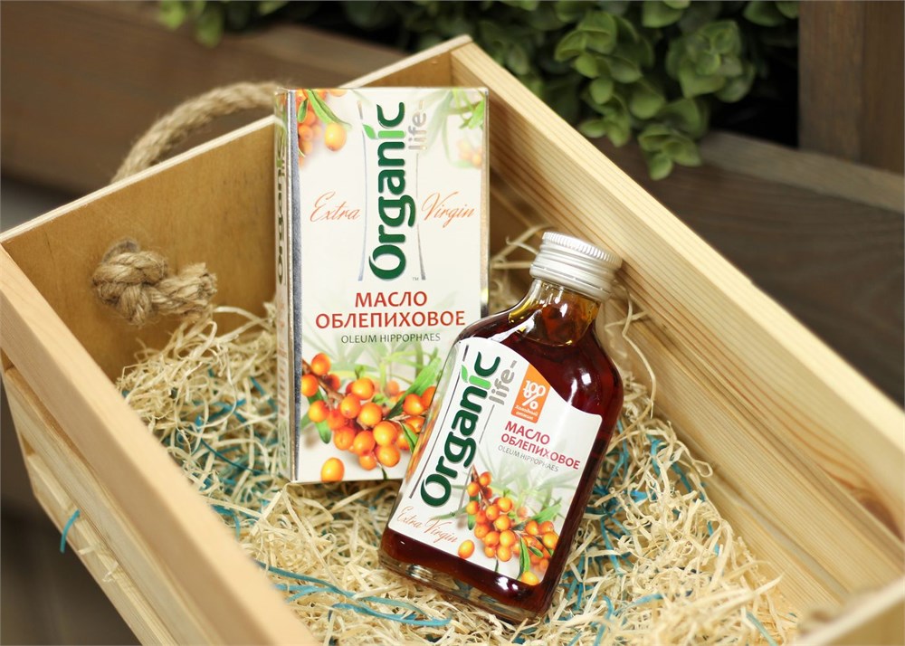 Облепиховое масло 100 мл,  Organic Oils