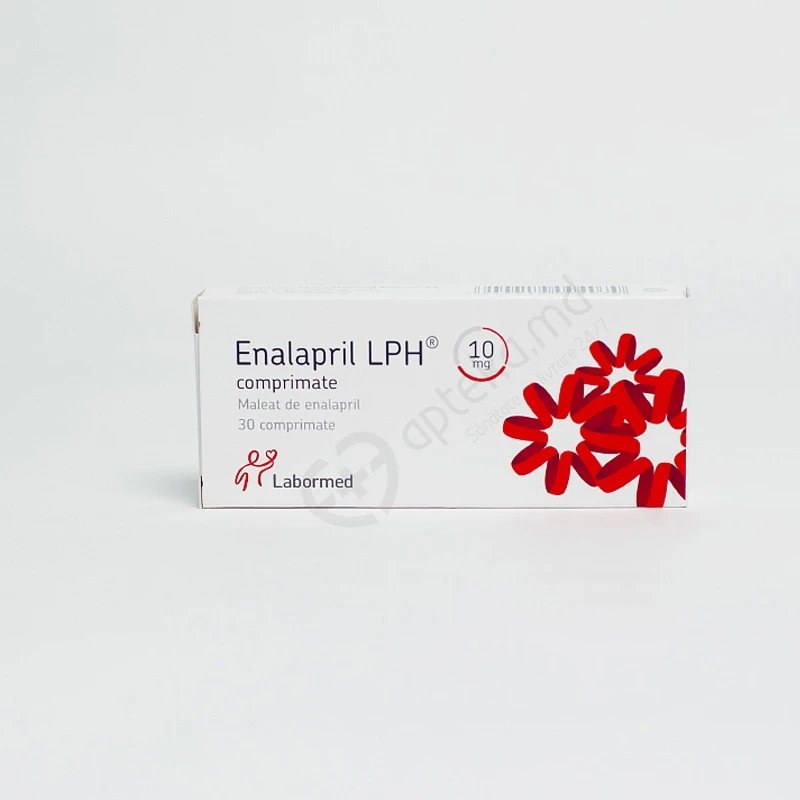 Эналаприл LPH, таблетки 10 мг, N10x3