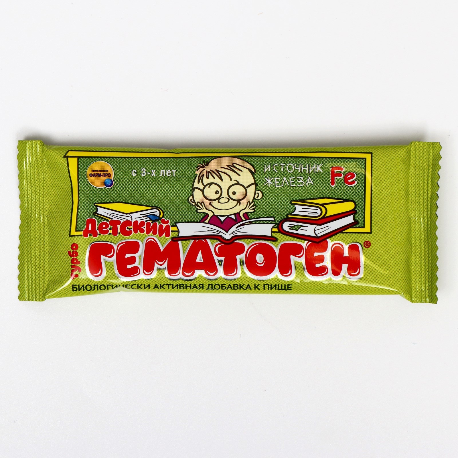 Гематоген, батончик, 30 г Турбо детский, Школьник,  Русский 