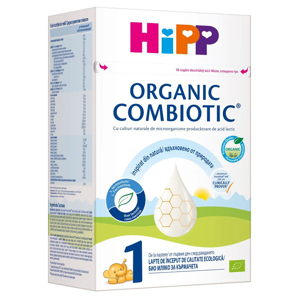 Детская молочная смесь HiPP 1 Organic, с рождения, 800 г