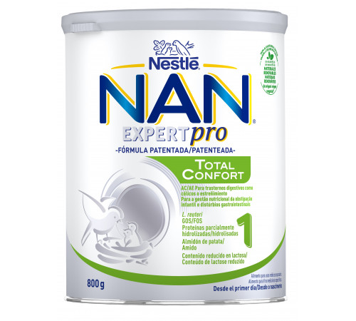Детская молочная смесь Nestlé NAN 1 Total “Confort”, с рождения до 6 месяцев, 800 г