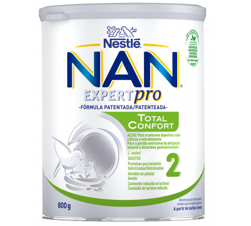 Детская молочная смесь Nestlé NAN 2 Total “Confort”, с 6 до 12 месяцев, упаковка 6x800 г