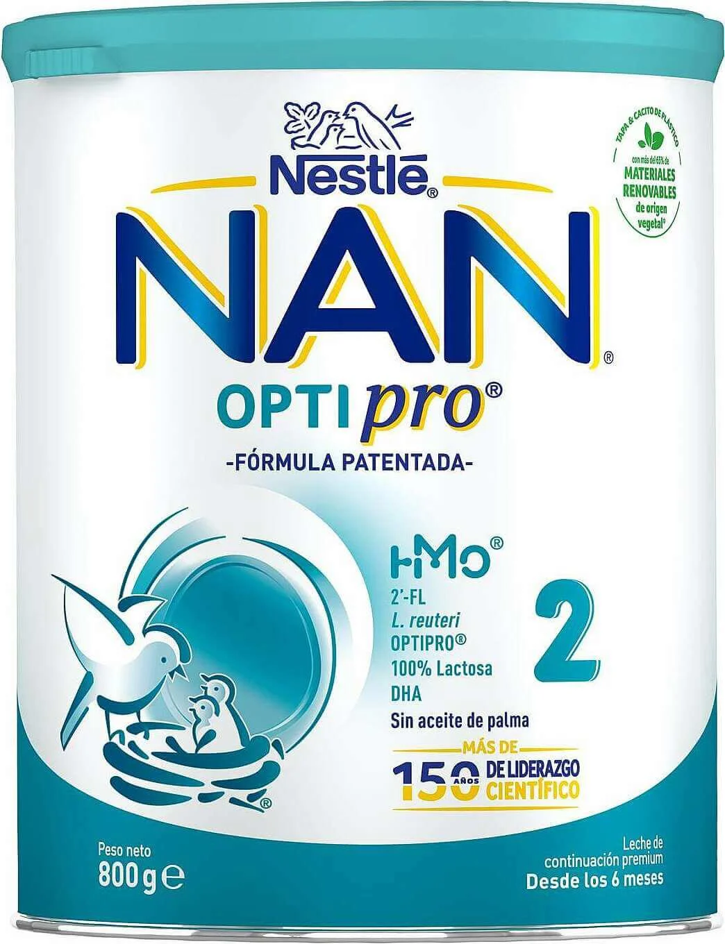 Детская молочная смесь Nestlé NAN 2 Optipro, с 6 месяцев, 800 г