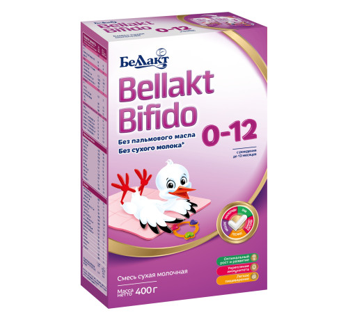 Bellact Bifido, 400 g (0-12 luni)