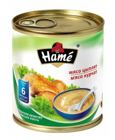 Hame пюре из куриного мяса 100 г (с 6 месяцев)