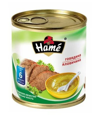 Hame пюре из говядины 100 г (с 6 месяцев)