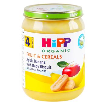 HiPP пюре фруктово-злаковое 190 г (с 6 месяцев)