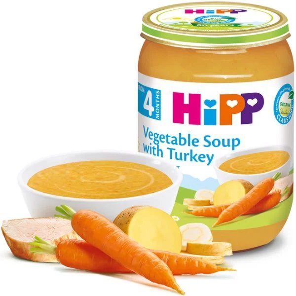 HiPP пюре овощное 190 г (с 4 месяцев)