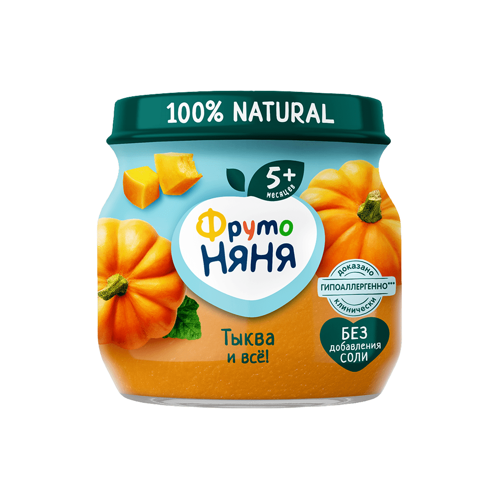 Фруто Няня Пюре из тыквы N12 x 80 г