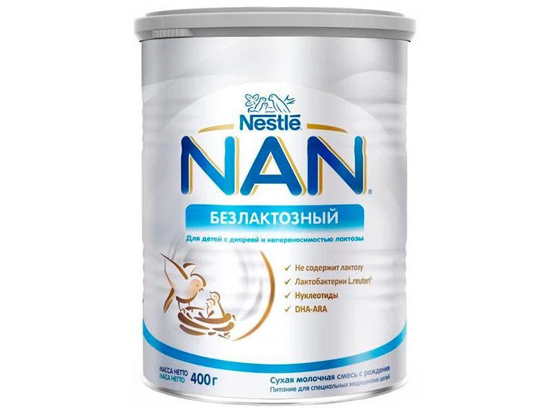 Nestlé NAN «Безлактозный» 400 г