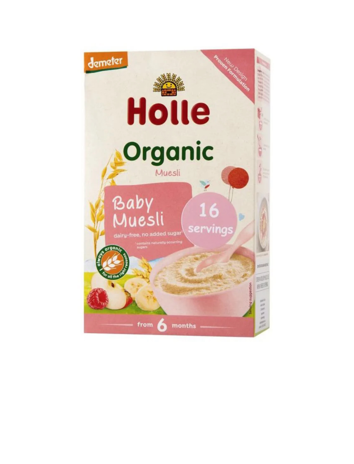 HOLLE Muesli organic 250 g (6 luni+)