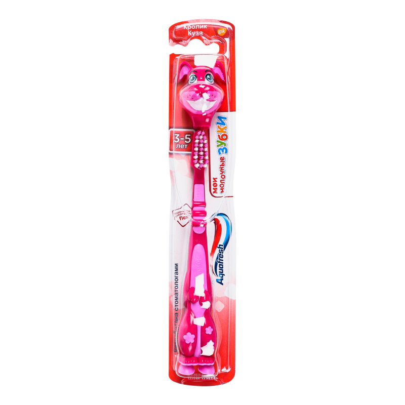 Детская зубная щётка Aquafresh Flex-o-Friends (3-6 лет)