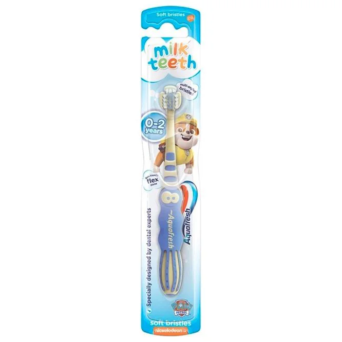 Periuță de dinți Aquafresh Milk Teeth Soft (0–2 ani)
