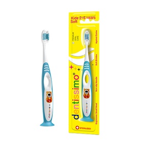Зубная щётка Dentissimo Kids Soft (2–6 лет) СИНЯЯ