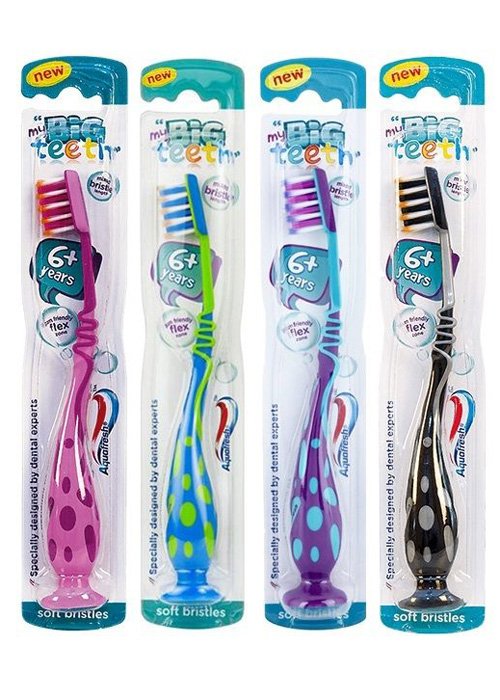 Детская зубная щётка Aquafresh Big Teeth Soft