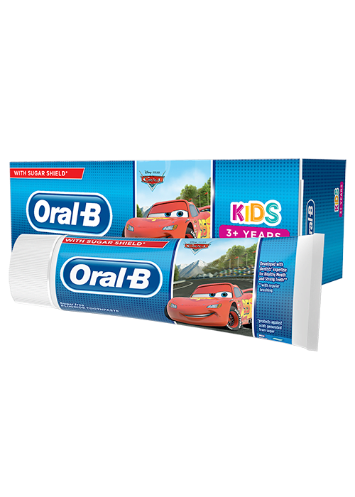 Зубная паста Oral-B Kids Cars 75 мл (от 3 лет)
