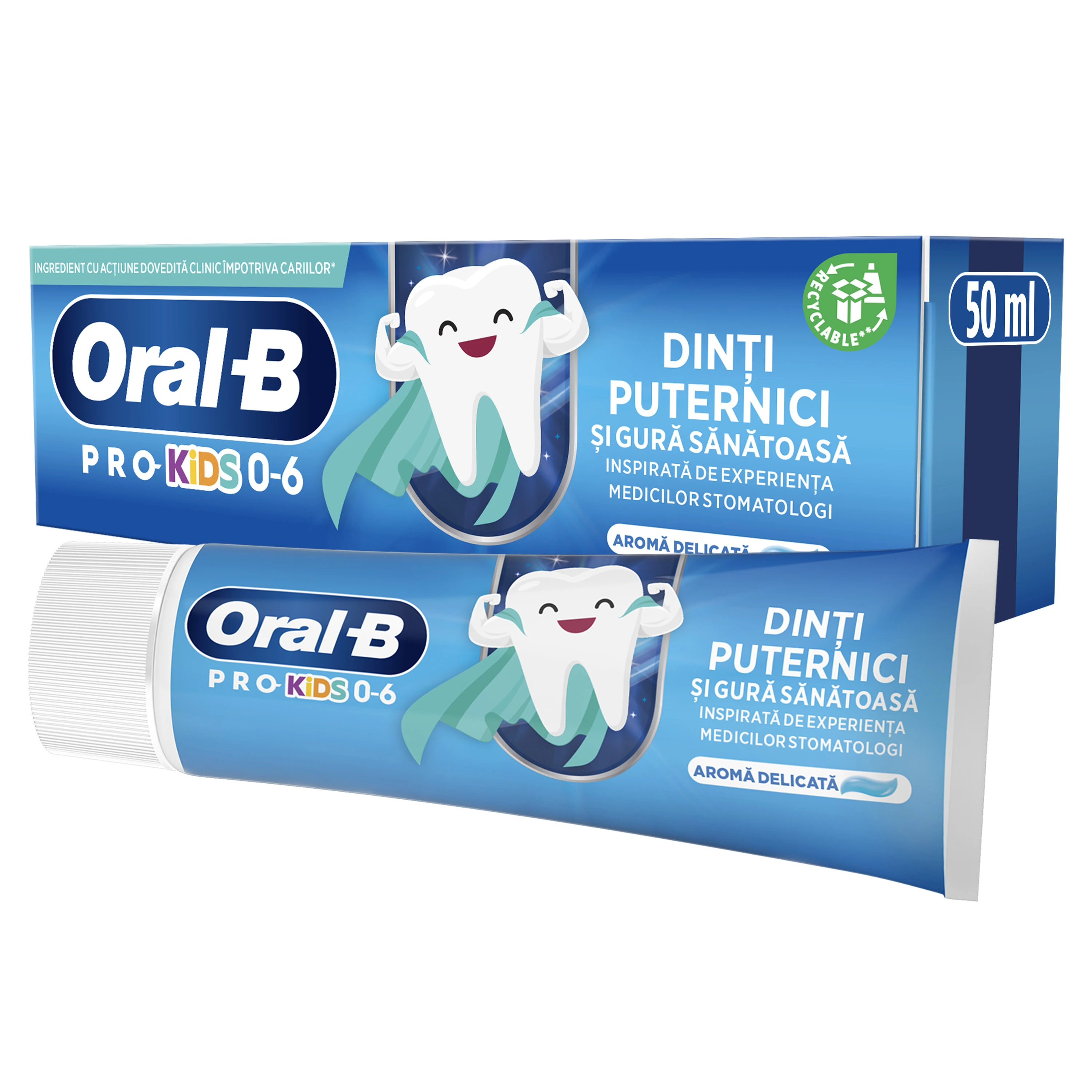 Зубная паста Oral-B PRO-KIDS 75 мл (0–6 лет)