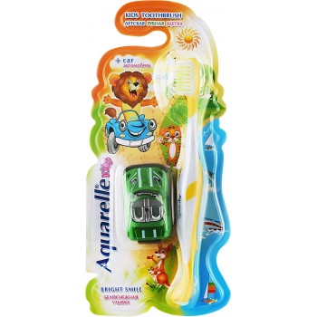 Зубная щётка Aquarelle Kids (621) + игрушечная машинка (Toothbrush + Car)
