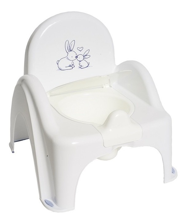 Горшок для детей Tega Baby “Bunny” белый