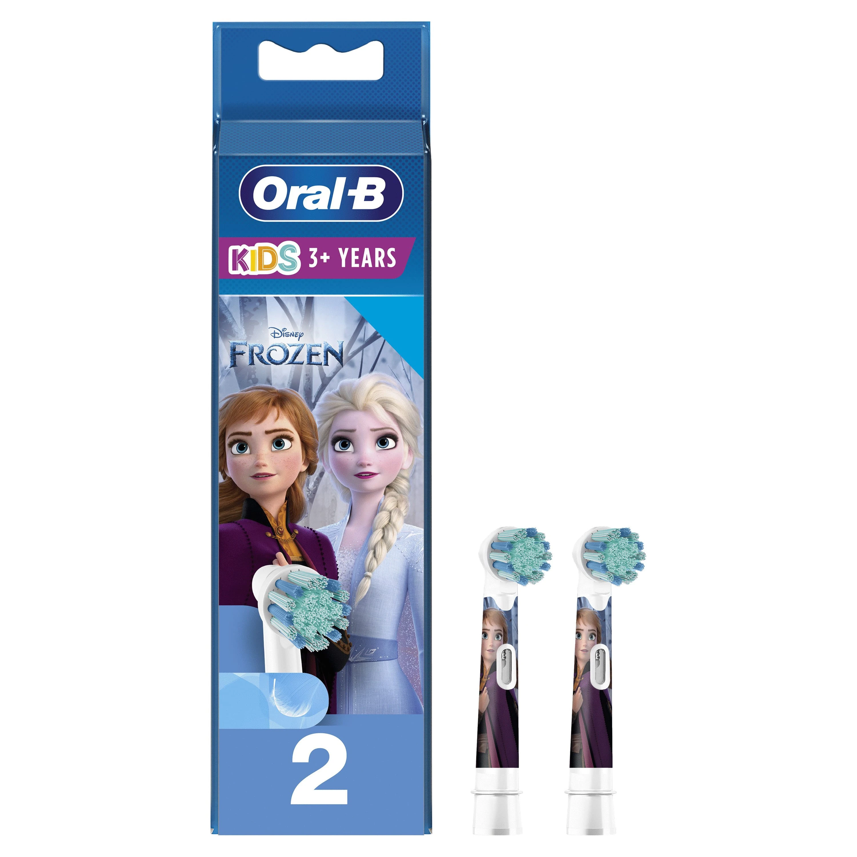 Электрическая зубная щетка Oral-B Резервная насадка Kids Princess Extra Soft N2