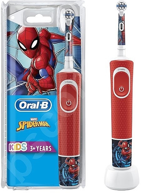 Электрическая зубная щётка Oral-B Kids Spider Man