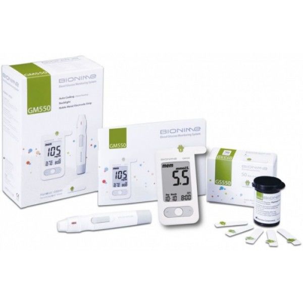 Глюкометр BIONIME GM 550