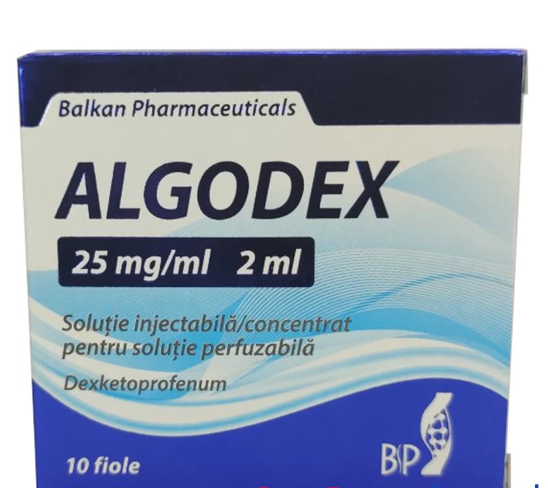 ALGODEX 25 mg/ml soluție injectabilă/concentrat pentru soluție perfuzabilă 2 ml N10