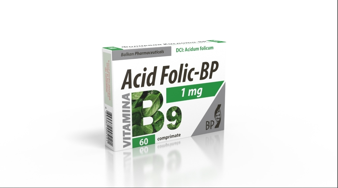 Фолиевая кислота-BP 1 мг таблетки N20x3