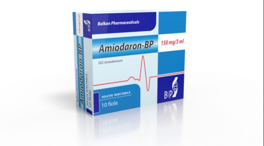 Amiodaron-BP 150 mg/3ml 3 ml soluție injectabilă