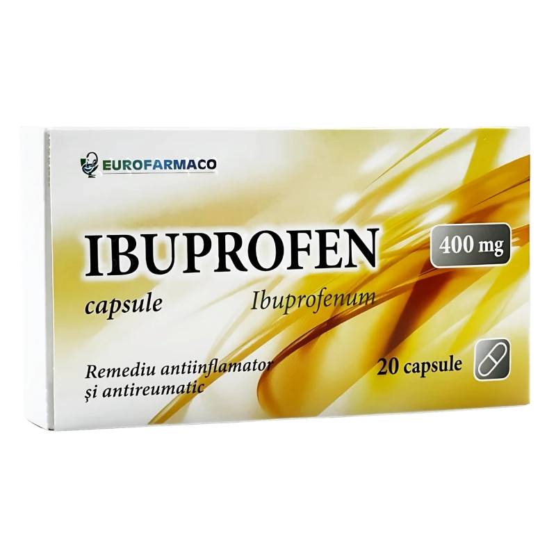 Ibuprofen 400 mg capsule N10x2 Eurofarmaco