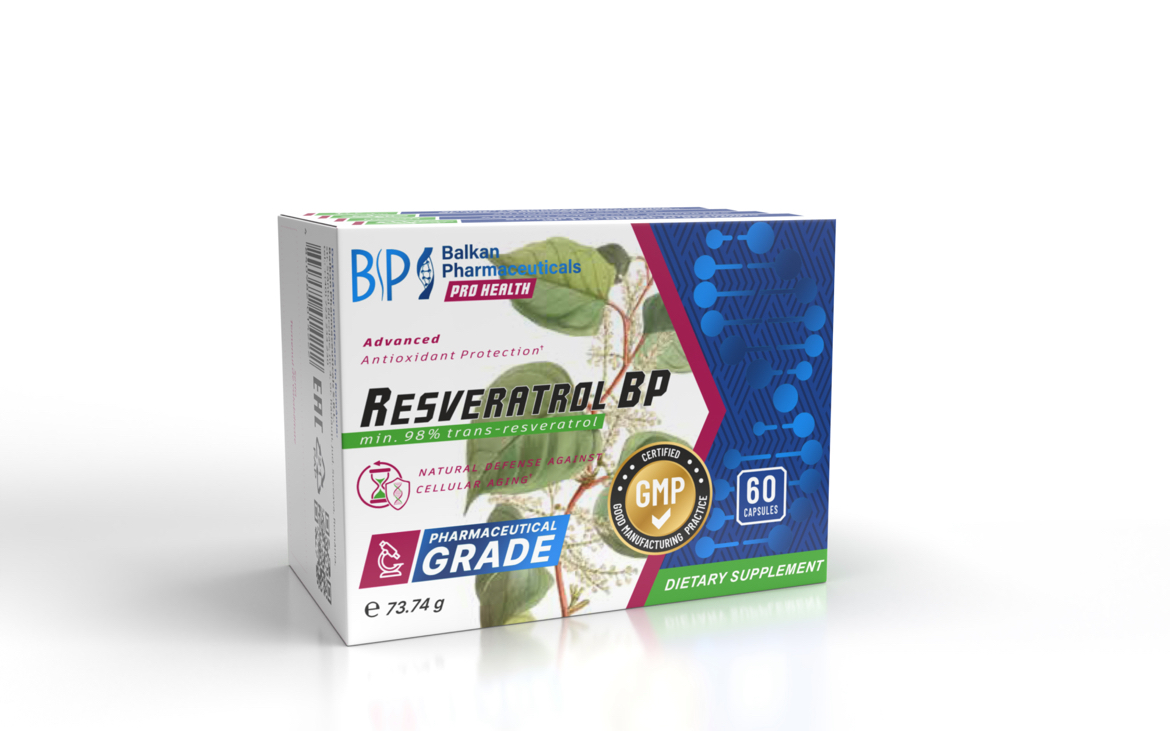Ресвератрол BP 100 мг капсулы N60