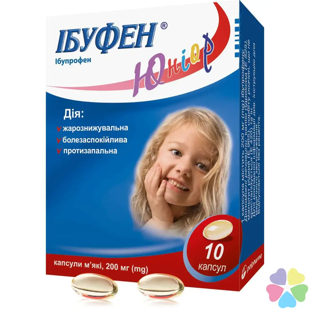 Ibufen Junior capsule moi 200mg  N10