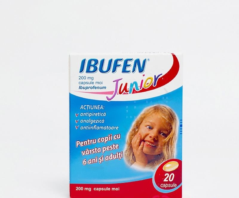 Ibufen Junior capsule moi 200mg  N10x2 