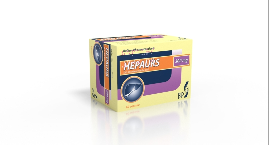 Hepaurs 300mg capsule N10x6  Balkan Pharm,Moldova