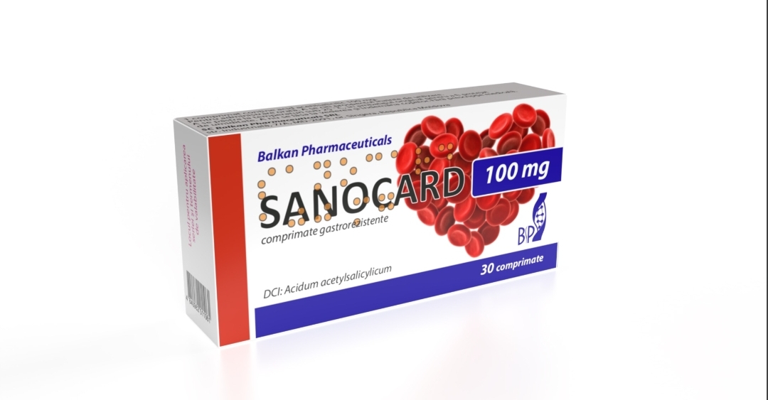 Санокард, таблетки гастрорезистентные 100 мг N10x3